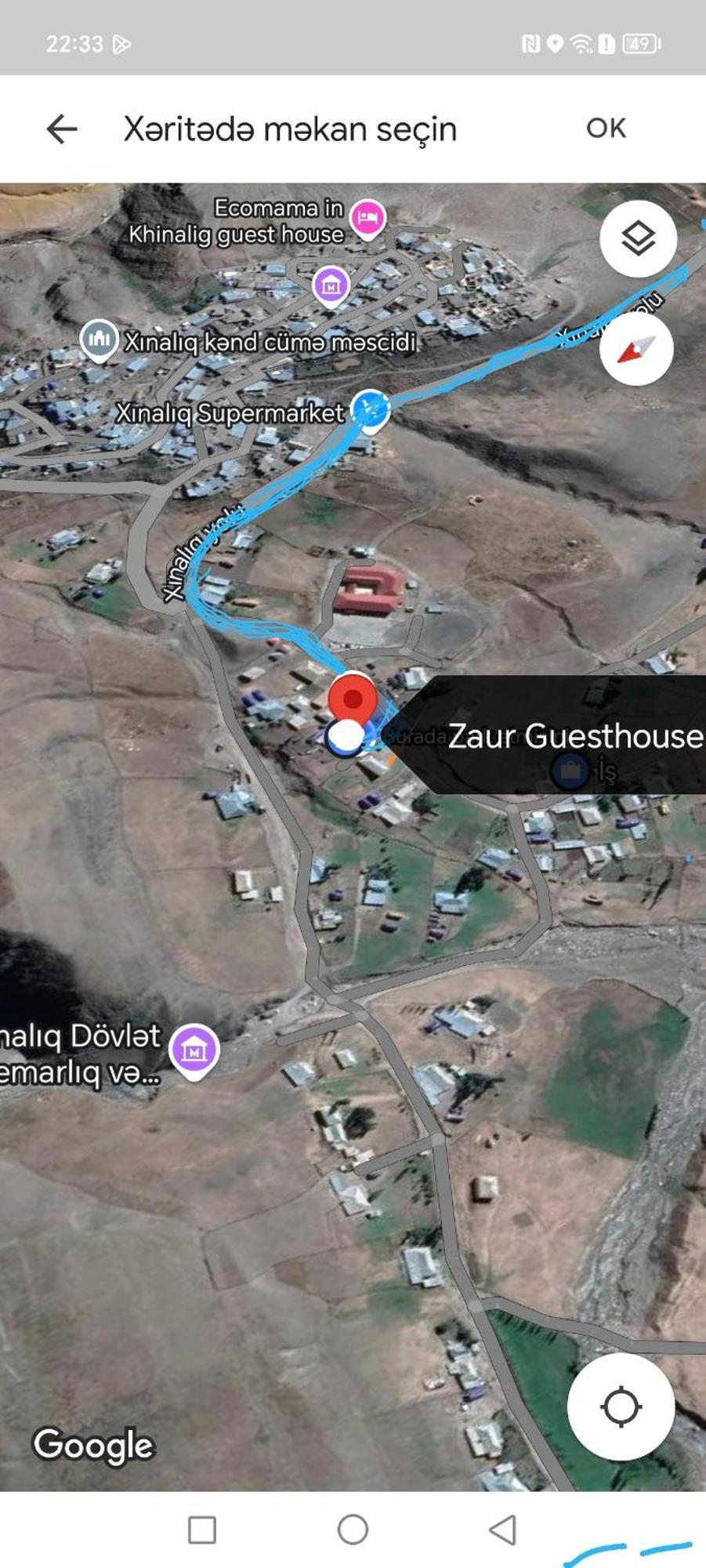 Zaur Guest Hause Hotel Xinaliq Luaran gambar